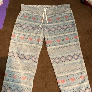 Fleece bottom pajamas XL